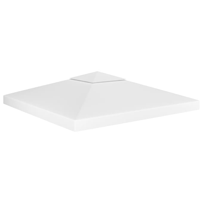 vidaXL - Prieeldak - 2-laags - 310 - g/m² - 3x3 - m - wit