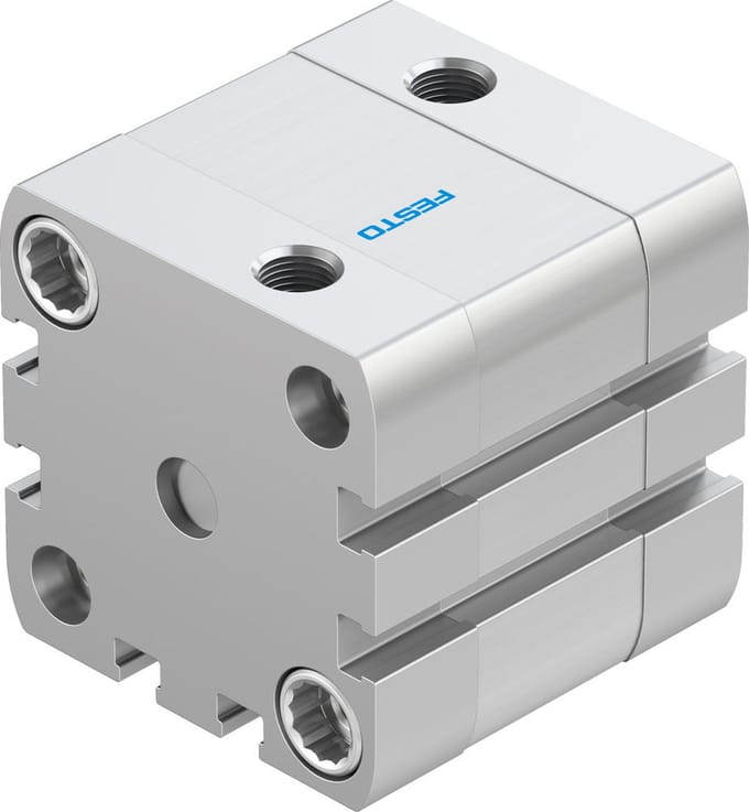 Festo Compacte Cilinder 40mm Boring 10mm Slag ISO 21287 Dubbelwerkend - 536300 - P2BMU