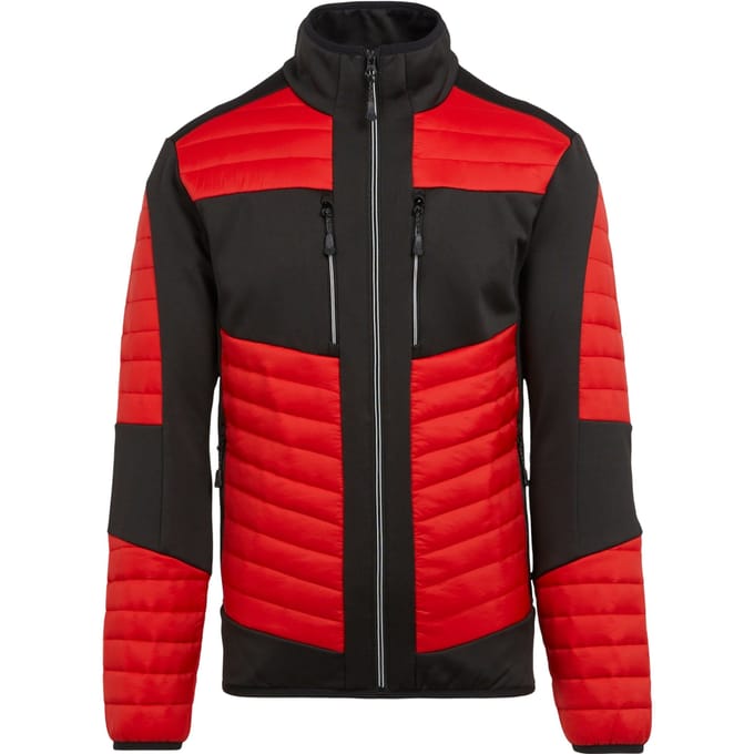 Regatta Heren E-Volve Hybride Stretch Jas (Klassiek rood/zwart)