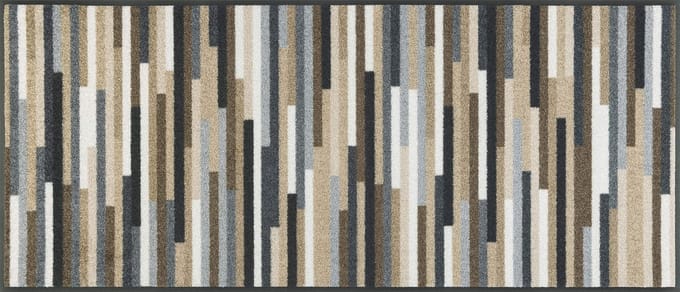 Mikado Stripes nature- Kleen-Tex - 60 x 140 cm