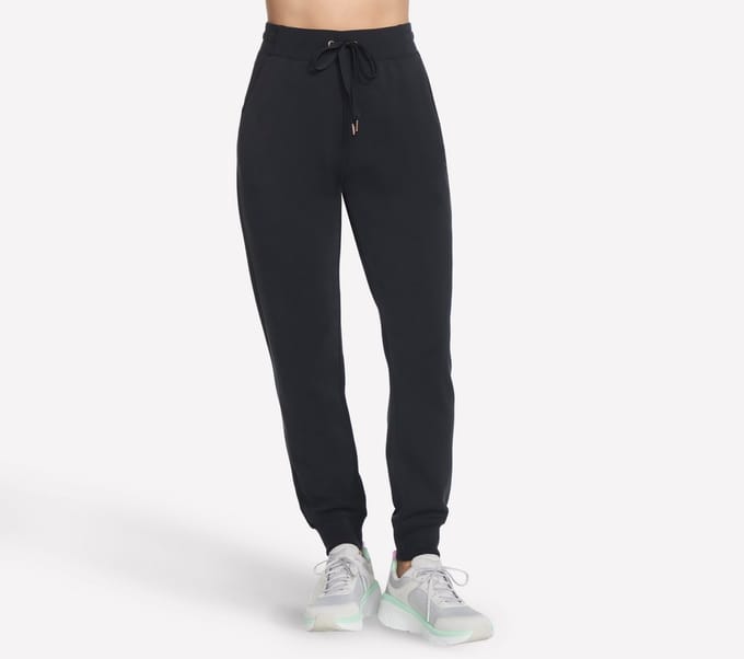 Skechers Performance Skechluxe Elevate Jogger Dames Zwarte Joggingbroek