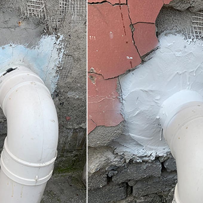 Kitspuit Waterdicht Lekvrij Dakscheuren Vullen Reparatiemateriaal Polyethyleen Lijm 1000ML Wit White yellow