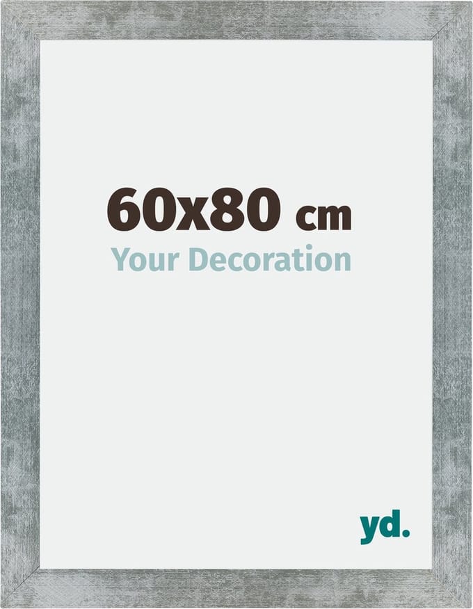 Your Decoration - Fotolijst 60x80 cm - MDF - IJzer Geveegd - Mura