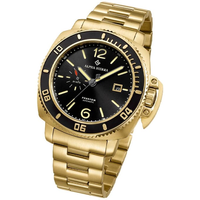 Alpha Sierra Automatic Phantom G003 Heren Horloge 44mm 5 ATM