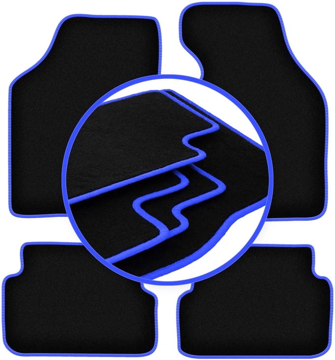 CARLUX-BLUE automatten voor: Mazda Demio hatchback (1996-2003)