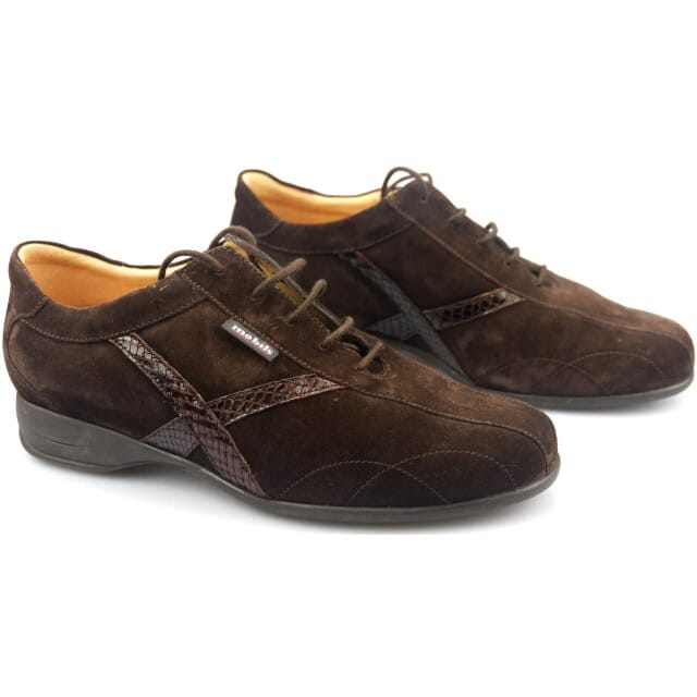 Mephisto Pastora - dames veterschoen - bruin - maat 37 (EU) 4 (UK)