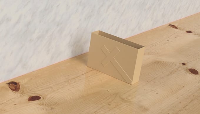 Bijbelhoes | Bijbel koker - Geloof - Beige