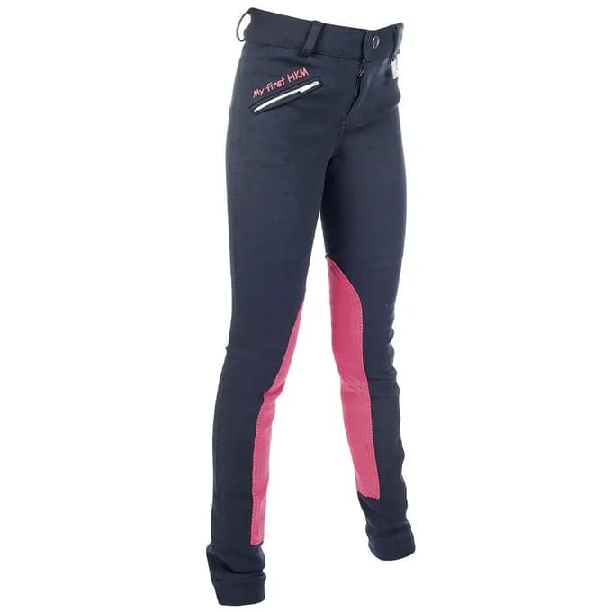 Mid grip rijbroek voor meisjes HKM My First HKM