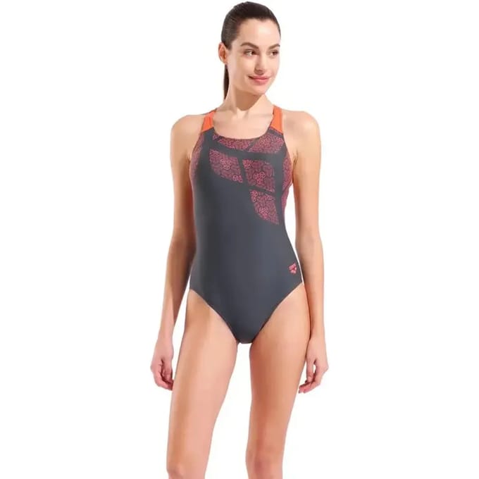 Dames zwempak uit 1 stuk Arena Lace Solid