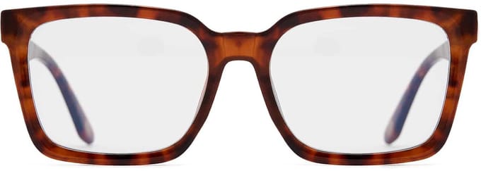 Nordic Projekt Malung leesbril +1.00 Bruin tortoise montuur - Groot vierkant