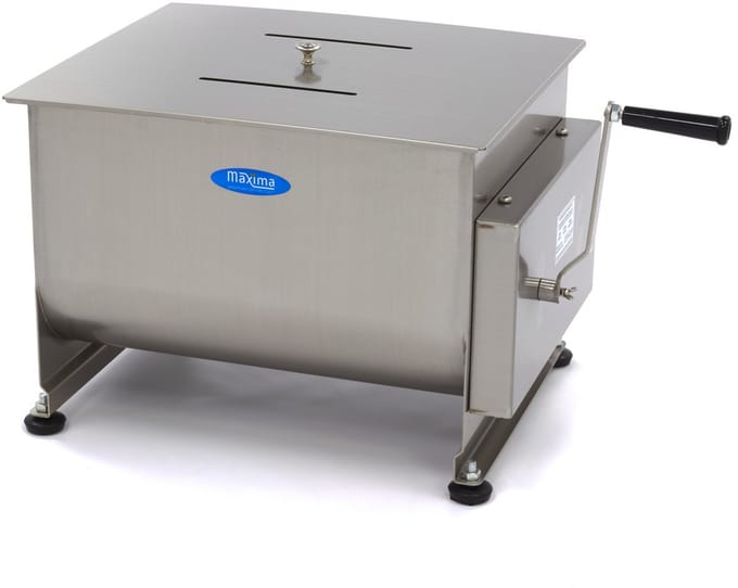 Vleesmenger - 40 L - 35 Kg Vlees - Dubbele As - Handmatig