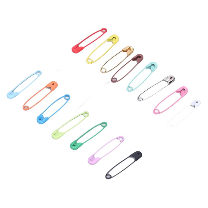 Veiligheidsspelden DIY Maken Betrouwbaar Vergrendelingsontwerp Glanzend Helder Klein Compact Naaiben Accessoires voor white