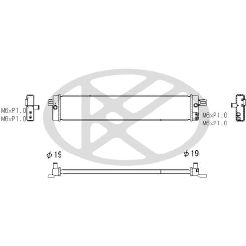 Radiator, motorkoeling KOYORAD PL013764