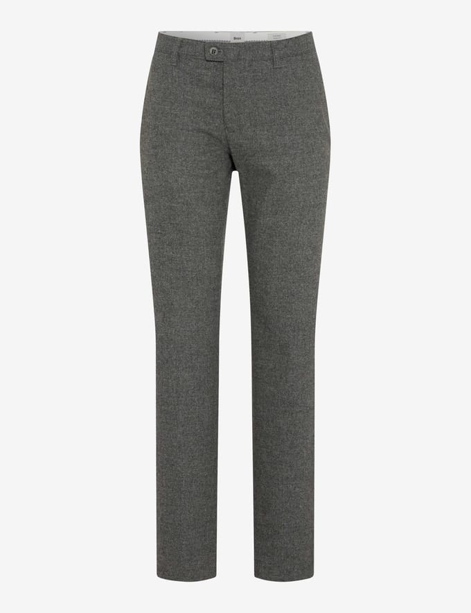 Brax Heren Chino  Style FABIO SILVER, mediumgrijs, maat 33/32