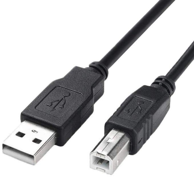 Oneay USB-printerkabel van 3 meter, hoogwaardige snelle verbindingskabel voor printers en scanners