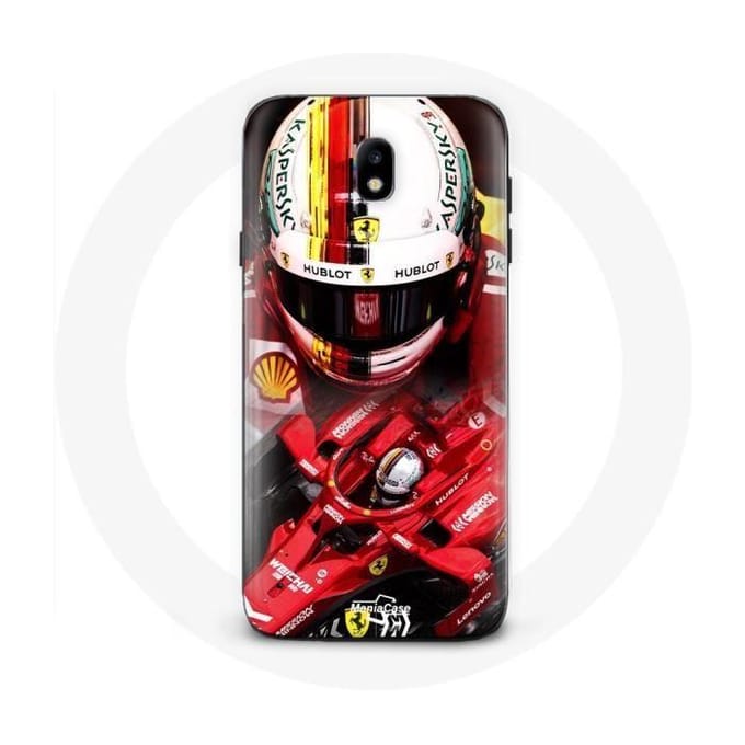 Coque - Formule 1 - Galaxy J3 2017 - Rouge - Souple - Sportif rouge
