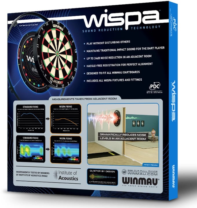Winmau Wispa Sound Reduction System - Geluidsdemper