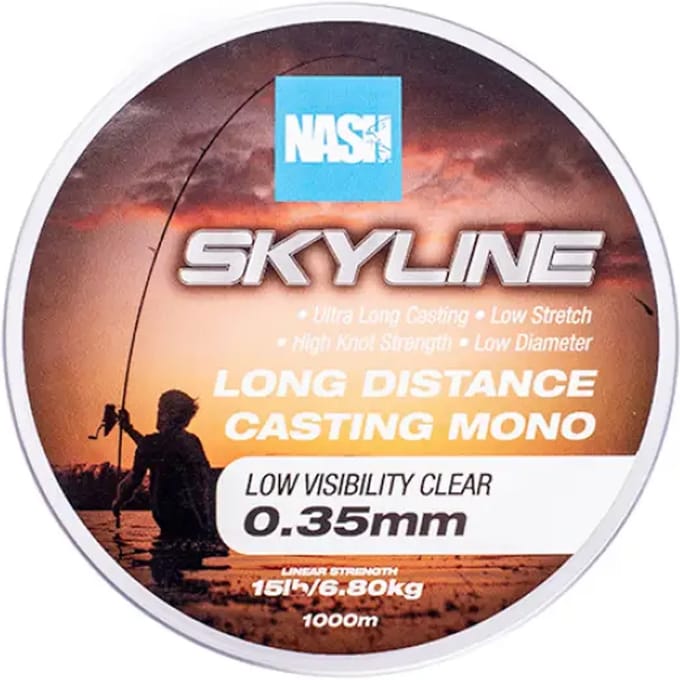 Nash Highline 1000 M Monofilament Transparant 0.260 mm