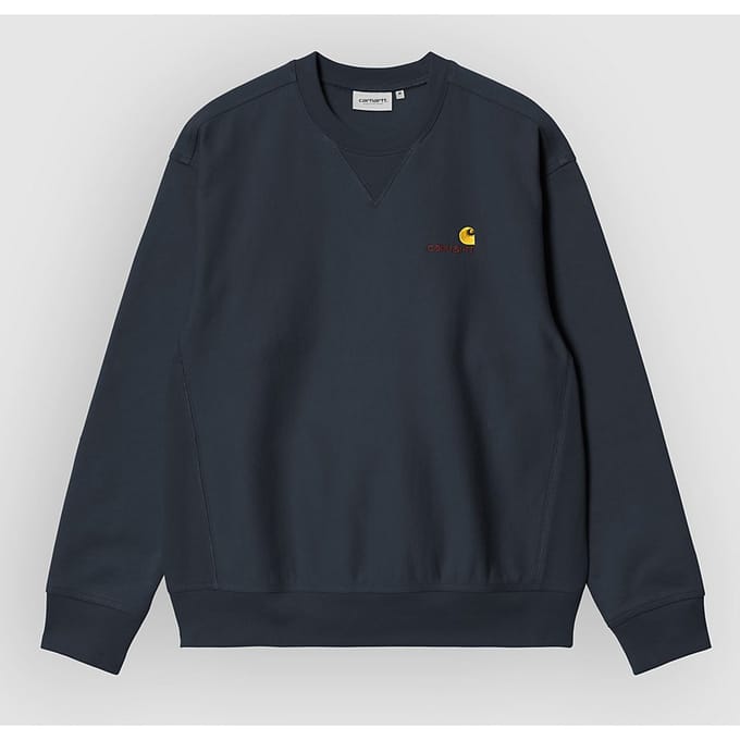 regular fit sweatshirt met gestikt logo