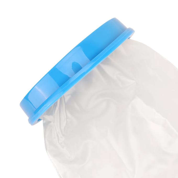Children s legs with blue PP ring with bathing protective sleeve SL H2123 45cm(Child legs ) white