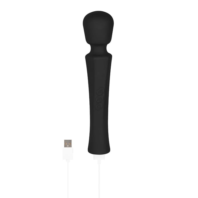 EIS, vibrator, 'siliconen massage-apparaat', 20 programma's, waterdicht, zwart