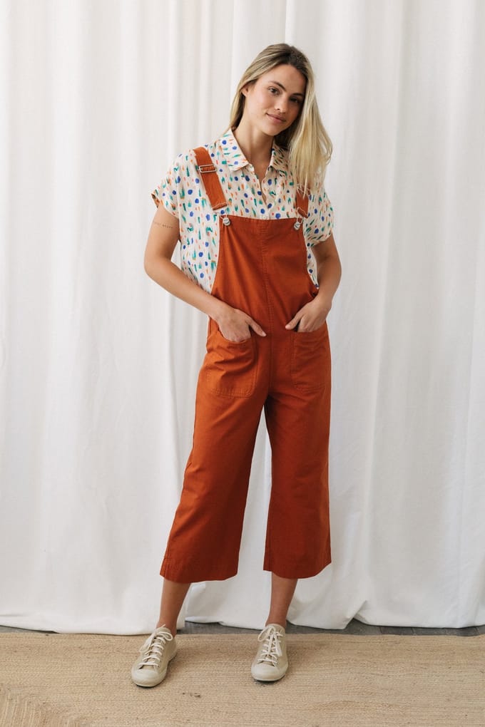 TWOTHIRDS Alaid - Adobe Maat: M | Jumpsuits Outlet | Dames | Oranje