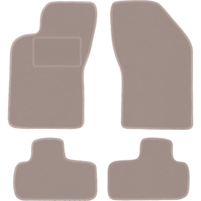 Beige veloursmatten voor: Fiat Coupe I coupé (1994-2000)