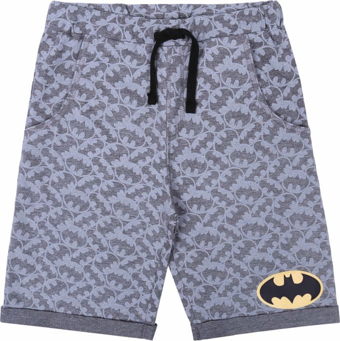 Grijze jongensshorts BATMAN