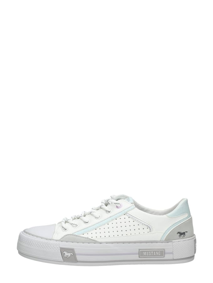 Mustang Veterschoenen Laag Veterschoenen Laag - Wit - Maat 41