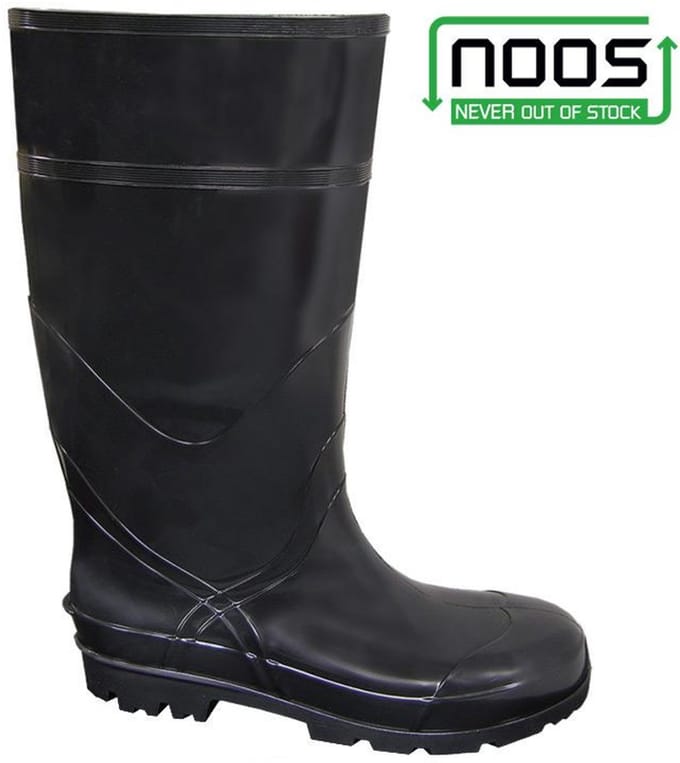 Lemigo Bart Serie - Regenlaarzen - Zwart - Waterdicht - Maat 44