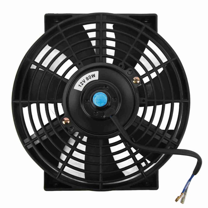 Ventilateur de Refroidissement de Radiateur à Condenseur Électrique AC 10 pouces 12V pour Corolla Camry Accord Civic