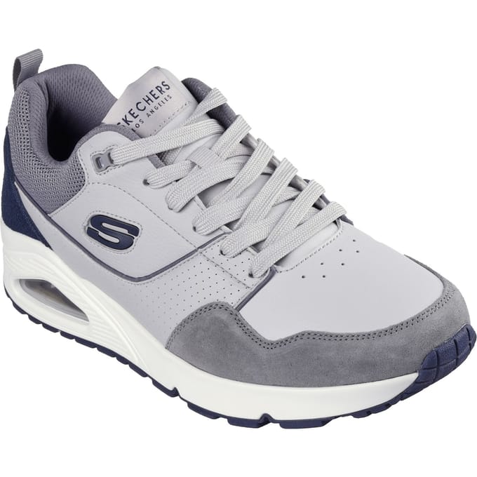 Skechers Skechers Uno Retro One Sneakers grijs Leer