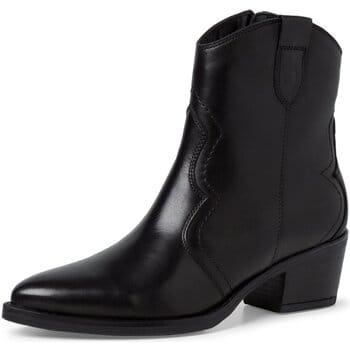 Tamaris Cowboylaarzen zwart Leer - Dames - Maat 36