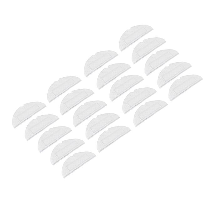 Lot de 20 lingettes de nettoyage jetables pour robot de balayage Xiaomi white
