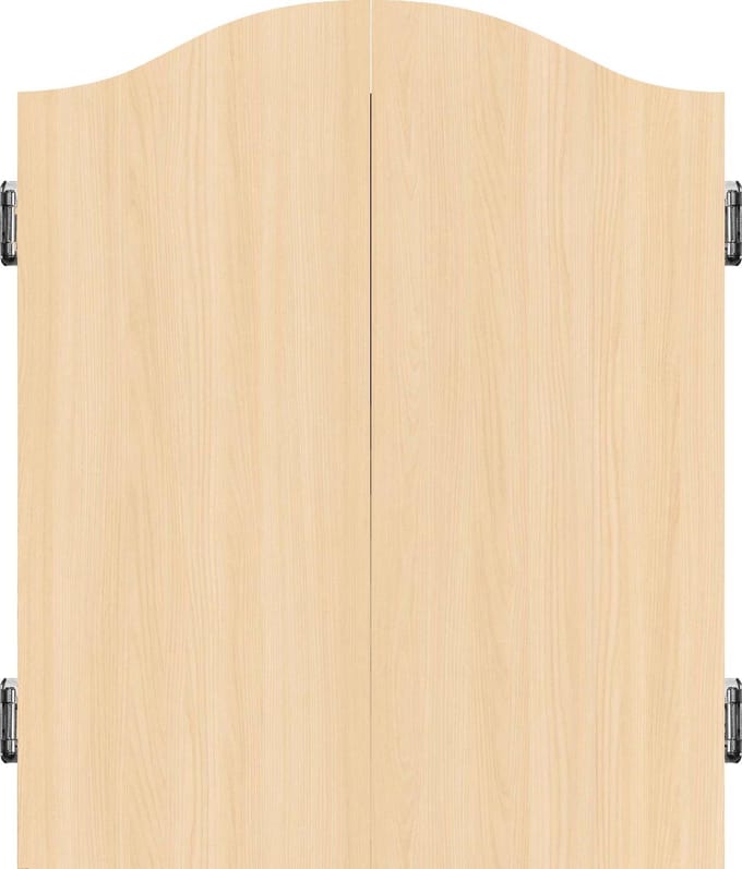 Mission Deluxe Light Oak Dartkabinet