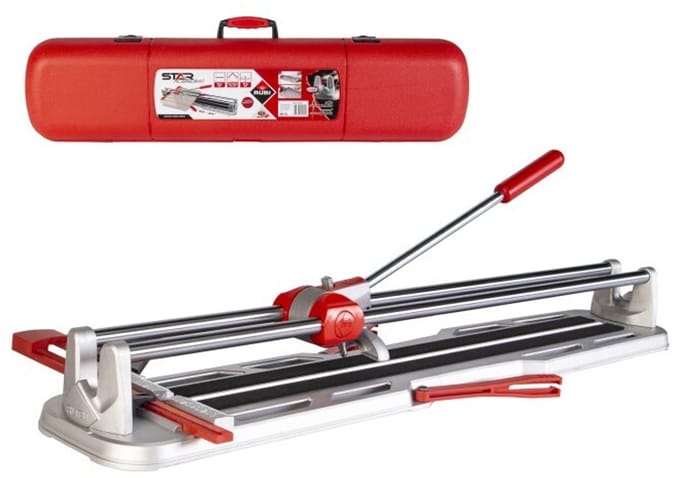 Rubi 15904 STAR-63 Platinum Tegelsnijder met koffer - 63 cm