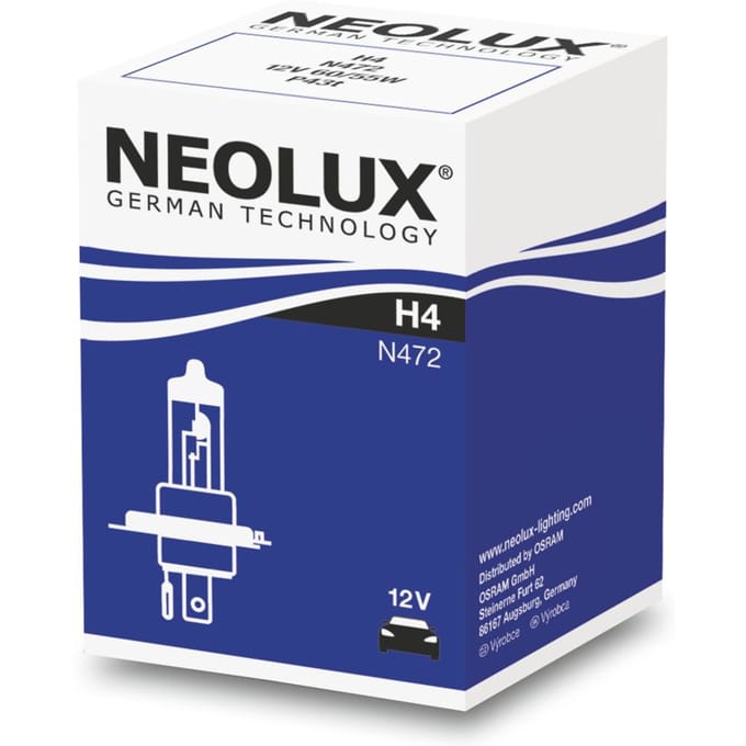 Lamp Halogeen NEOLUX H4 12V, 60/55W