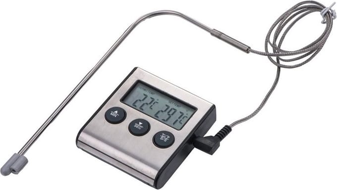 Benson BBQ Thermometer digitaal - timer functie - voedselthermometer - vleesthermometer