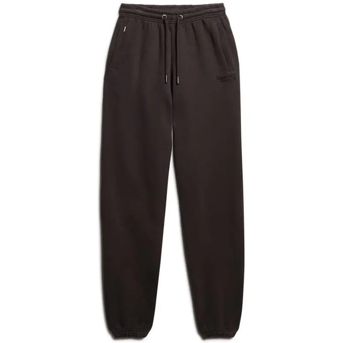 Dames joggingbroek met logo en broekspijpen die strakker aansluiten Superdry Essential