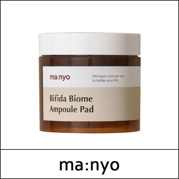 Manyo Bifida Biome Ampoule Pad 70ea  AUTHENTIC STORE black