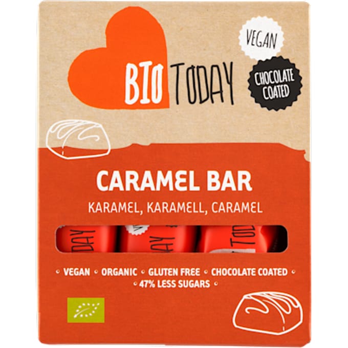 Vegan Caramel Bar 3 stuks biologisch