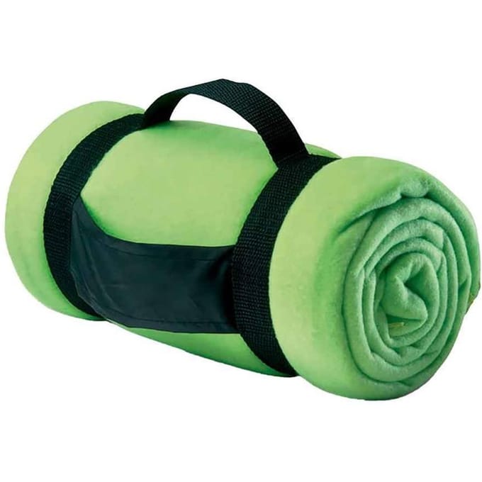 SOLS Stavenger Plaid Deken van Fleece (Appelgroen)