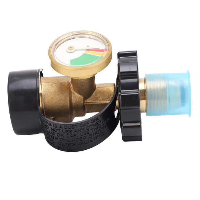 Adaptateur Réservoir Propane Filetage Standard Américain POL Adaptateur Manomètre Lumineux Convertisseur Réservoir Gaz