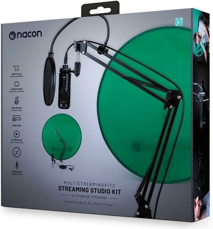 NACON Playstation 5 Streaming Kit 2 - Miscellaneous Accessoires voor spelconsole - Sony PlayStation 5