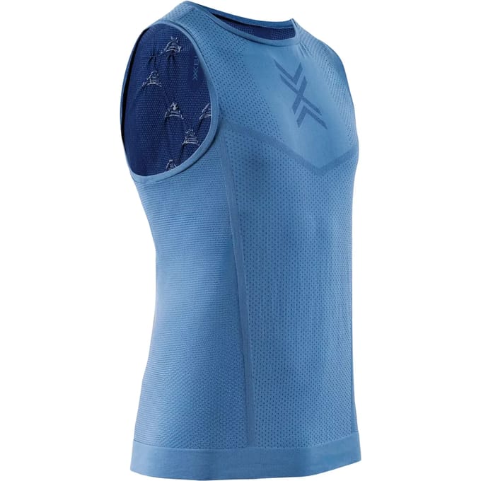 X-Bionic Xceed Run Tanktop Heren Slate Blue/Marine S