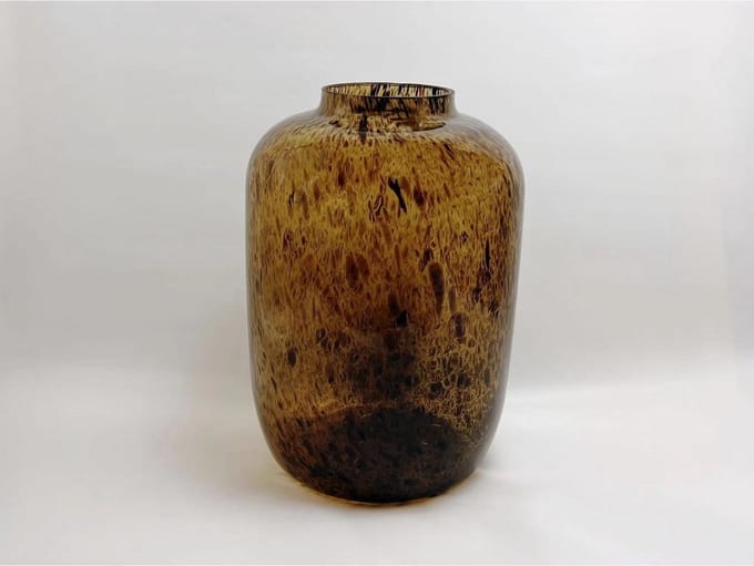 Luxury Living - Cheetah Vaas Brown Large