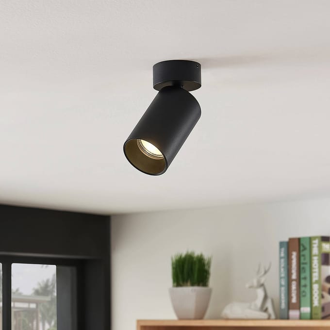 Arcchio - buitenspot - 1licht - aluminium - H: 13.4 cm - GU10 - zwart