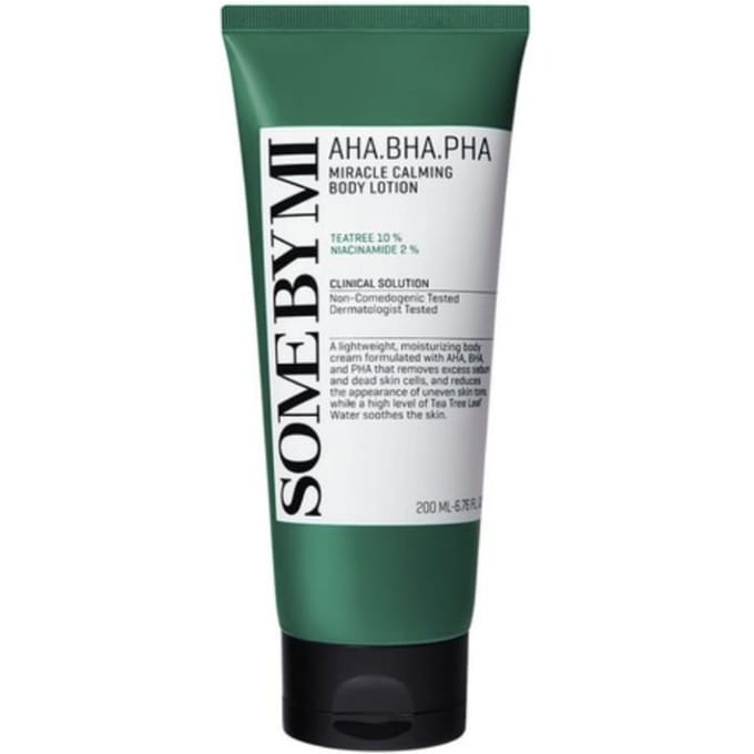 SOME BY MI AHA·BHA·PHA Lait Corporel Apaisant Miracle Parfum Huile de Feuille de Romarin 200ml white