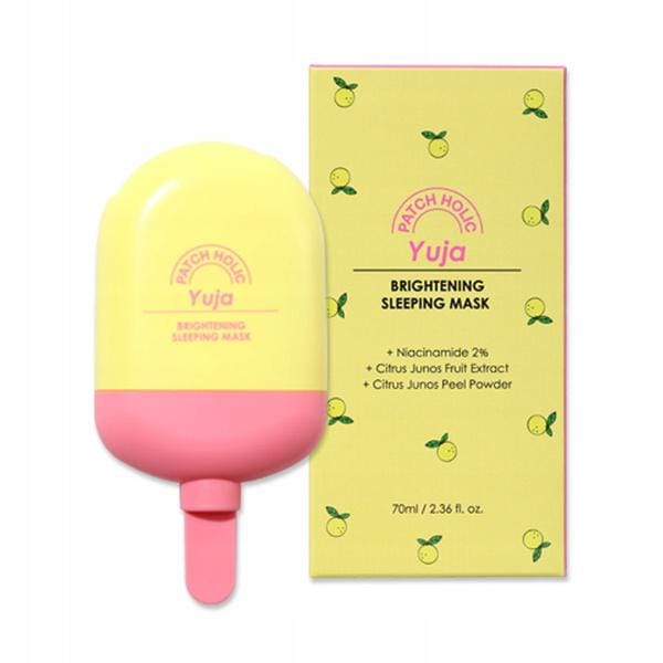 Patch Holic Masque Visage Nuit Éclaircissant Vitamine C Yuja 70G
