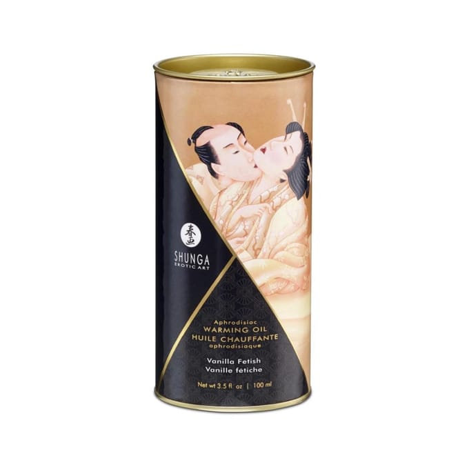 Shunga - Verwarmende Olie - Om Van Het Lichaam Te Likken - Vanilla Fetish